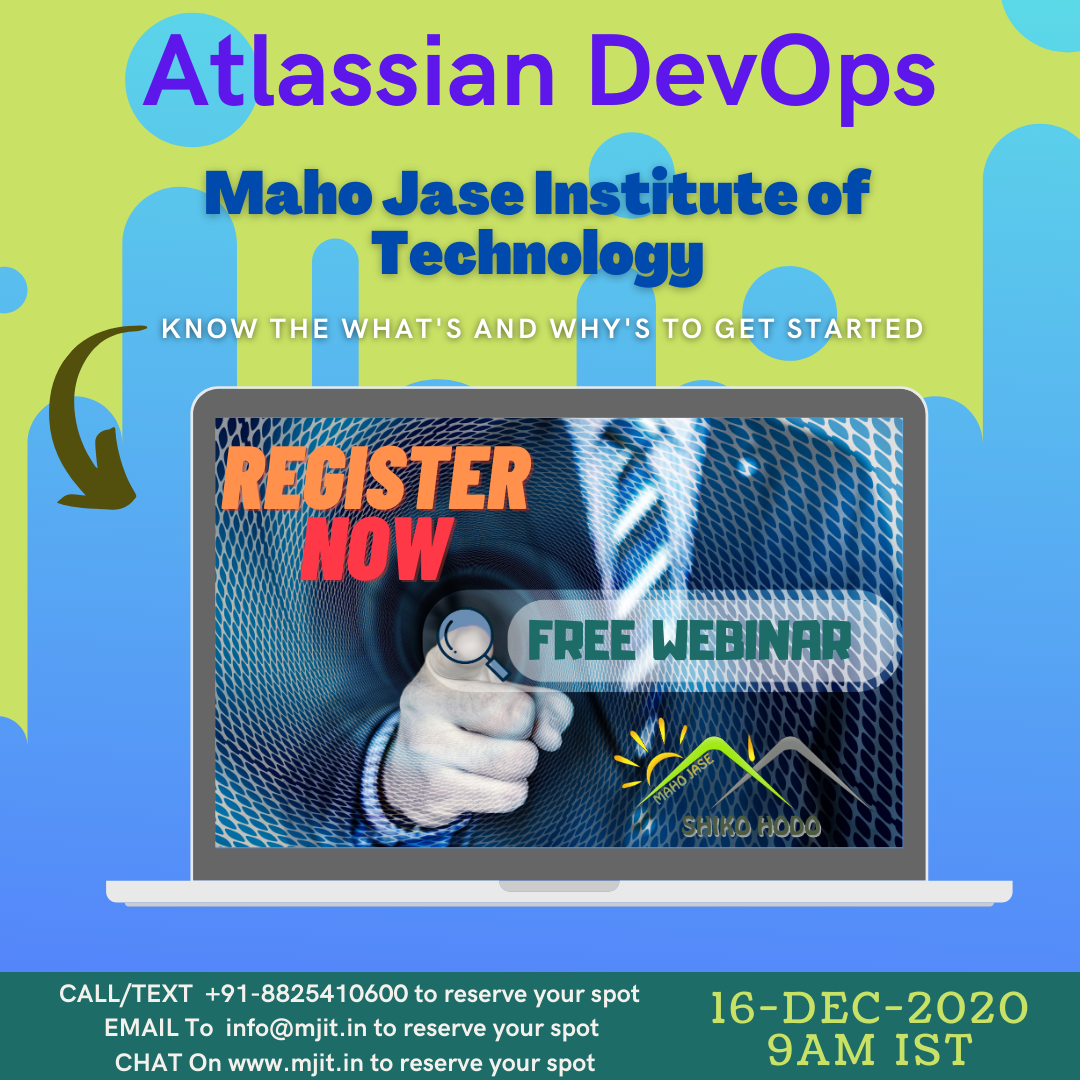 Free Webinar on Atlassian DevOps with What and Why